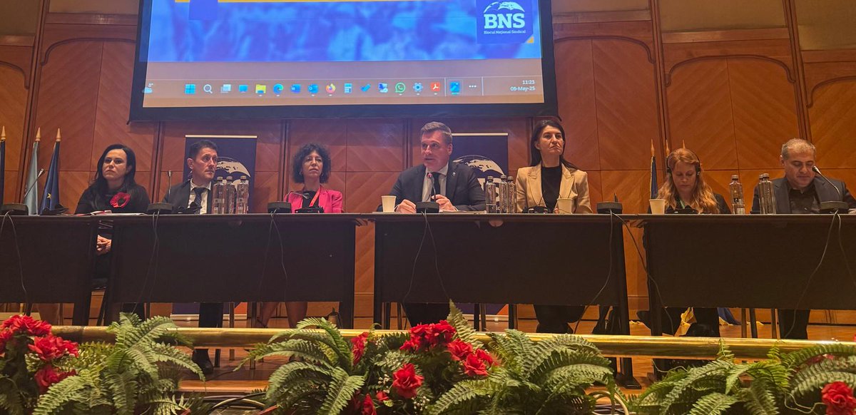 Oliver Röpke (@eesc_president) on Twitter photo Honoured to address the Congress of the Romanian National Trade Union Bloc 🇷🇴 alongside Labour Minister <a href="/BucuraGov86649/">simona bucura oprescu gov</a> .
I reaffirmed our commitment to fair conditions, strong rights & a Social Rights Action Plan that leaves no one behind.
Social justice is Europe’s heart 🇪🇺 Honoured to address the Congress of the Romanian National Trade Union Bloc 🇷🇴 alongside Labour Minister <a href="/BucuraGov86649/">simona bucura oprescu gov</a> .
I reaffirmed our commitment to fair conditions, strong rights & a Social Rights Action Plan that leaves no one behind.
Social justice is Europe’s heart 🇪🇺