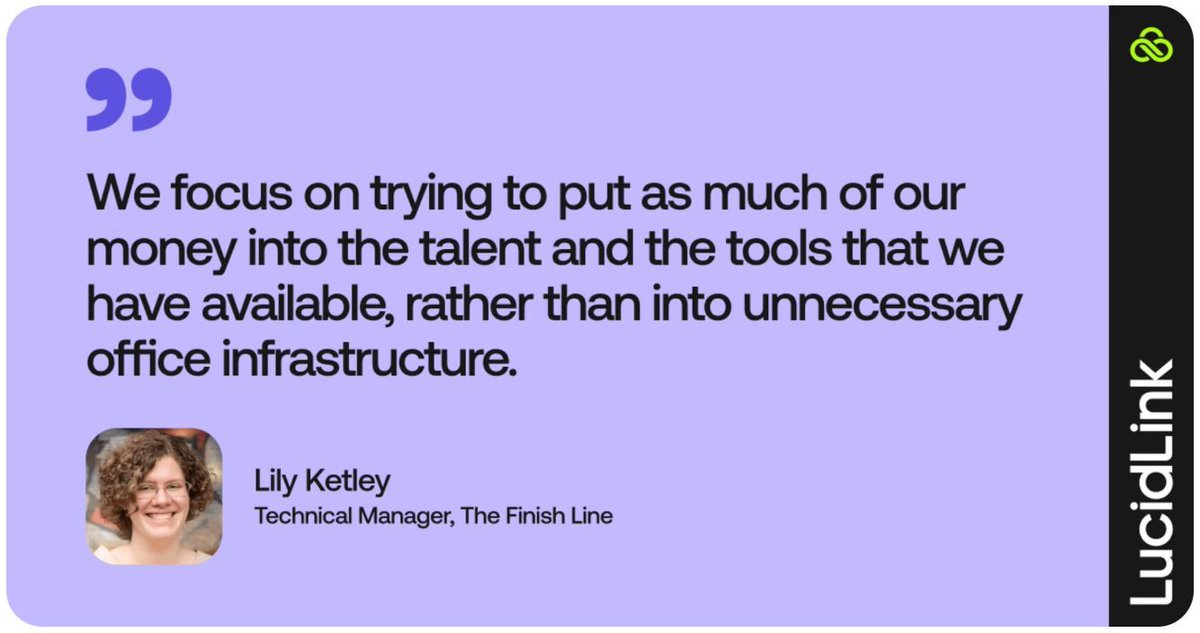TheFinishLine_'s tweet image. 🚀 Get to know how (and why) we embrace cloud-first post-production at The Finish Line.
From reclaiming time to building healthier, more flexible workflows

🕒 Every second counts.
🔗 lucidlink.com/blog/how-the-f…

#postproduction #cloudworkflow #remotework #lucidlink #thefinishline