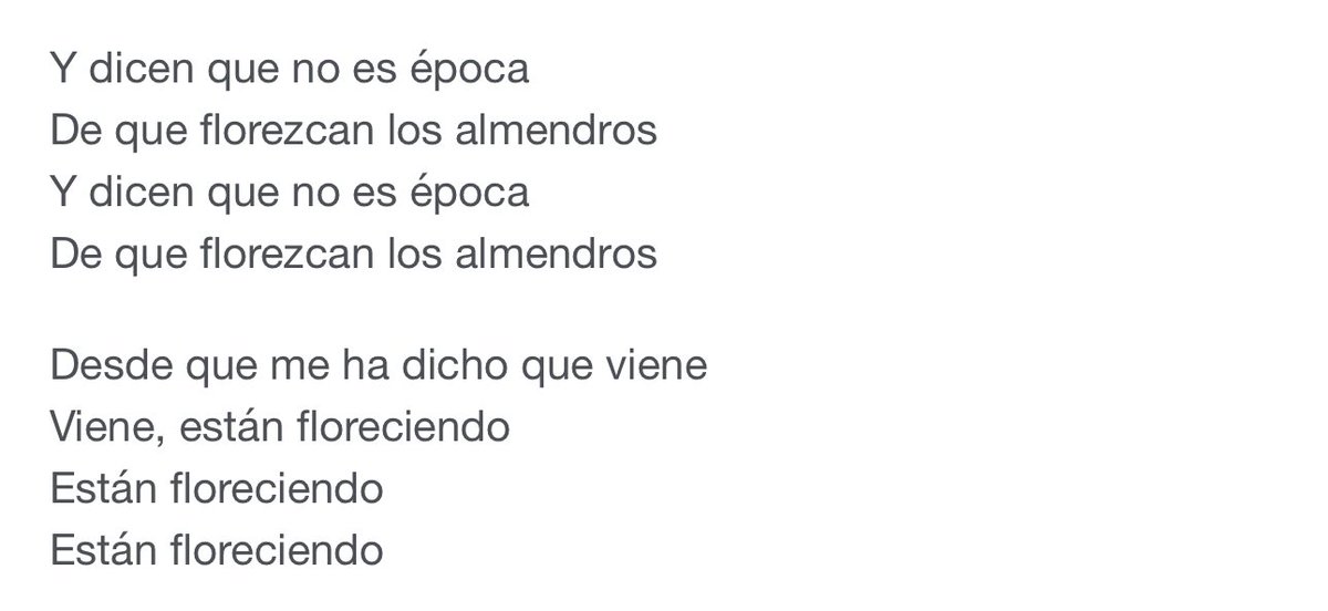 No sé si soy yo, la primavera o el echar de menos pero…qué maravilla hacen La Tania y Yerai Cortés…