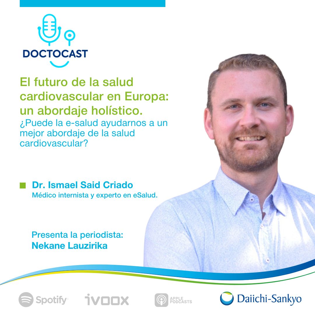 ‼️ Hoy lanzamos el segundo capítulo de nuestra  serie de podcast sobre 'El futuro de la salud cardiovascular en Europa: un abordaje holístico' en <a href="/doctocast/">Doctocast</a> ❤️ 🎙️

En esta nueva entrega, exploramos el papel de la e-Salud en la atención cardiovascular y las claves para una vida