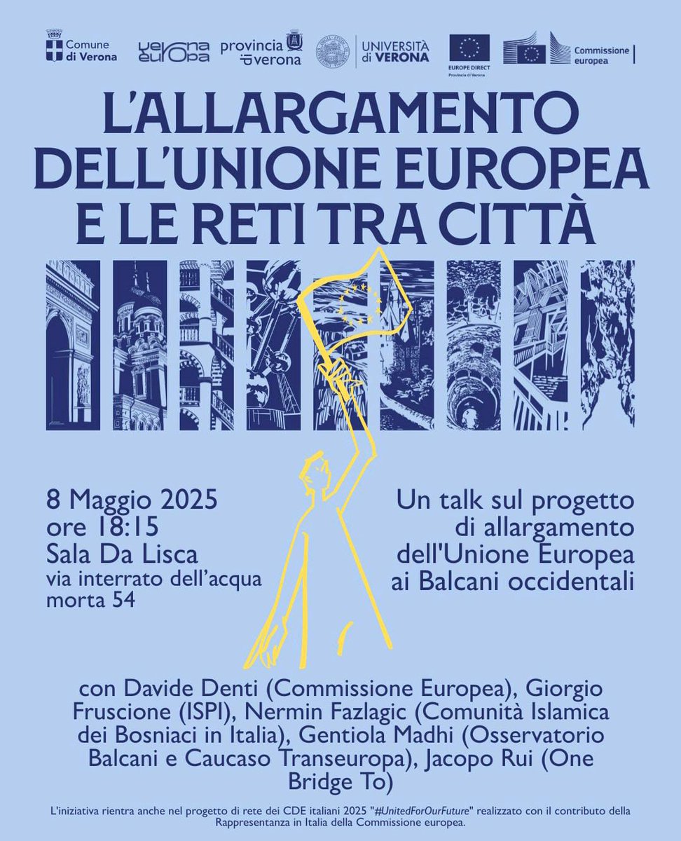 CDE Univr (@cdeunivr) on Twitter photo Oggi al Festival Verona Europa ore 18:15 Oggi al Festival Verona Europa ore 18:15