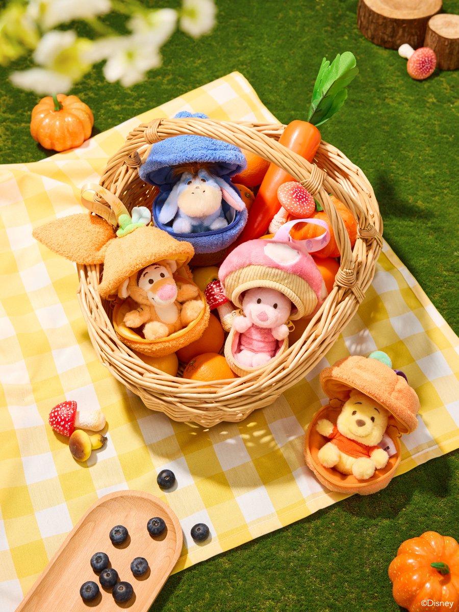 上海ディズニー ぬいぐるみ　新作　カラフルフルーツ＆ベジタブルシリーズ バラ売り 上海ディズニー ぬいぐるみ 新作 カラフルフルーツ＆ベジタブル