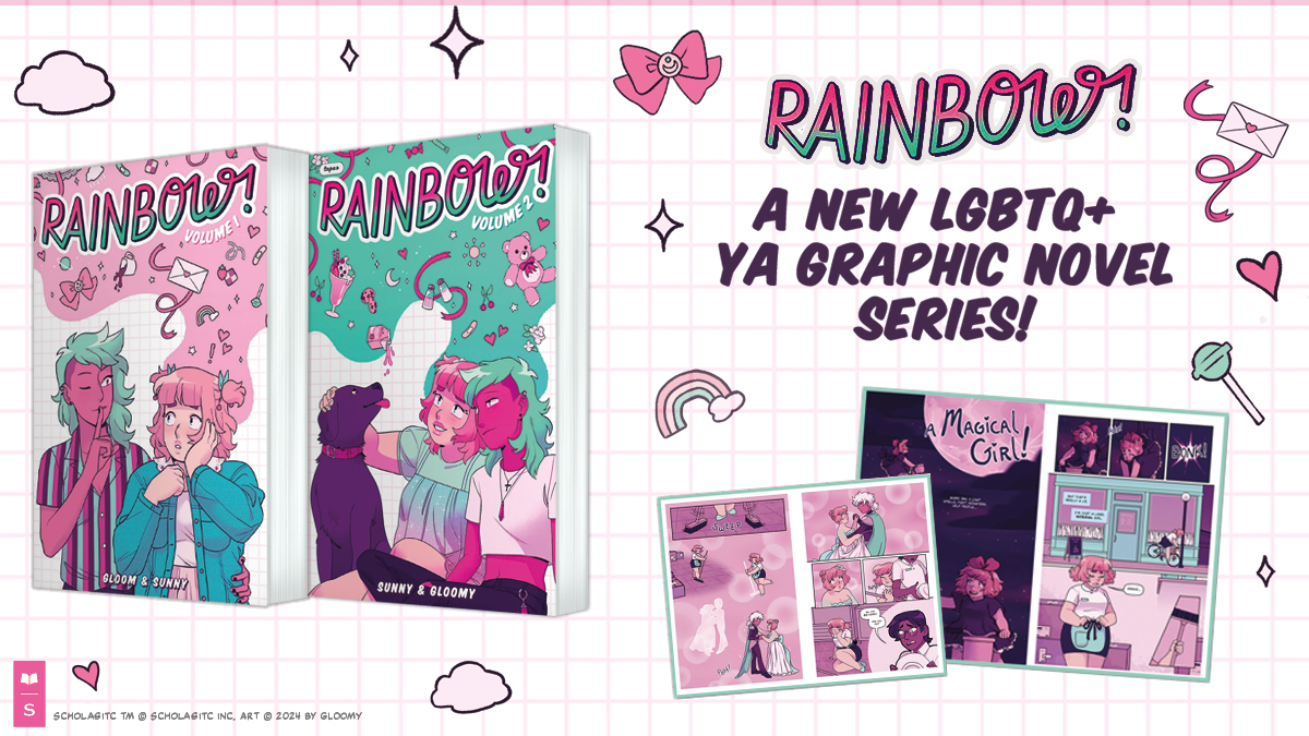 The second installment of #Rainbow, the LGBTQ+ graphic novel series is now available  to buy! 🩷