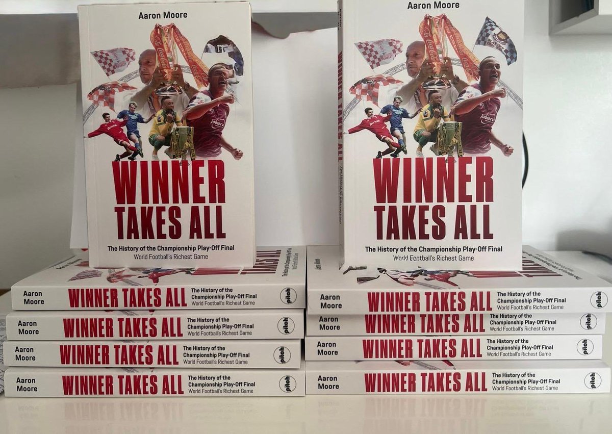 Aaron Moore (@aaron_moore25) on Twitter photo To celebrate the release of my latest book, I will be giving away a copy of #WinnerTakesAll. To be within a chance of winning, simply like and retweet this post. <a href="/PitchPublishing/">Pitch Publishing 📚 Sports Books</a> To celebrate the release of my latest book, I will be giving away a copy of #WinnerTakesAll. To be within a chance of winning, simply like and retweet this post. <a href="/PitchPublishing/">Pitch Publishing 📚 Sports Books</a>