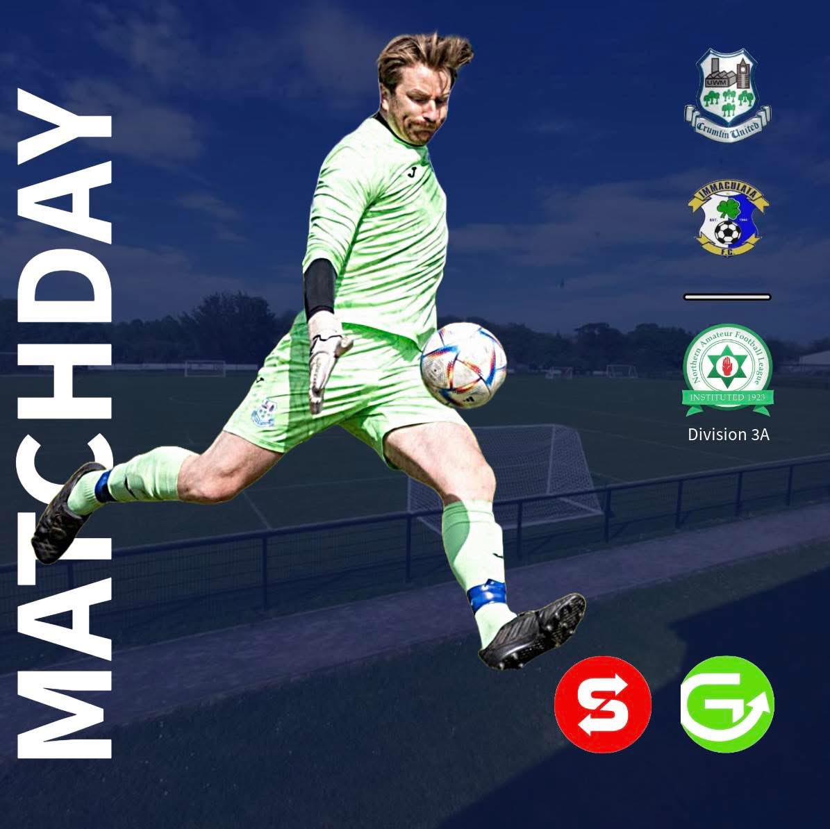 ⚫️ MATCHDAY 🔵

🆚 Immaculata
🕖 7pm
🏆 NAFL Div 3A
🏟️ Tom McPeake Park, Mill Road

#CrumlinUnitedFootballClub
