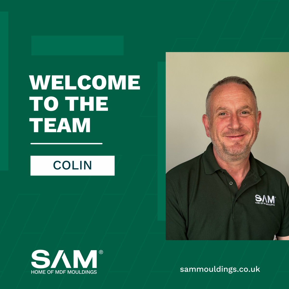 Welcome to the team! 🚀

We would like to welcome the latest addition to the SAM team, Colin!

Colin joins us as Transport Manager, with previous experience in Operations, Training and Transport Management. 

We are excited to have Colin joining us 👏

#NewStart #MeetTheTeam