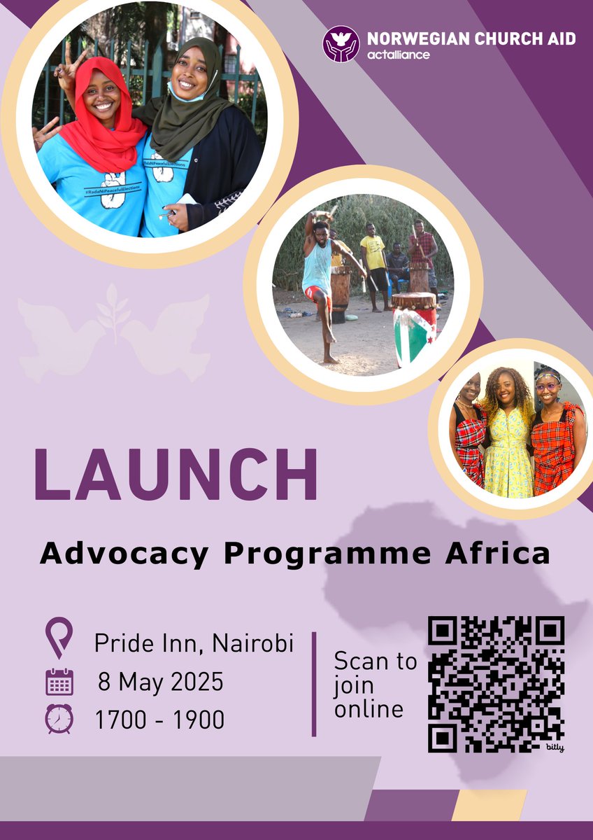 NCA - Advocacy Programme for Africa (@nca_apa) on Twitter photo π Join us for the official launch of <a href="/nca_apa/">NCA - Advocacy Programme for Africa</a>
π 8 May 2025
π 1700hrs to 1900hrs Nairobi
Be part of the movement for faith-led action on inequality, climate, governance, and peace.
#NAPALaunch π Join us for the official launch of <a href="/nca_apa/">NCA - Advocacy Programme for Africa</a>
π 8 May 2025
π 1700hrs to 1900hrs Nairobi
Be part of the movement for faith-led action on inequality, climate, governance, and peace.
#NAPALaunch