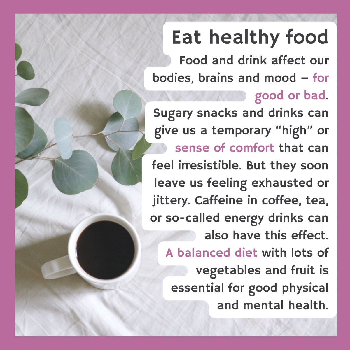 Jonathan's Voice (@jonathans_voice) on Twitter photo #MentalHealthAwareness Week is coming up! 🧠
We're sharing tips from <a href="/mentalhealth/">Mental Health Foundation</a> to support your wellbeing.
Here's tip 4 — stay tuned for more in the days ahead!
👇
mentalhealth.org.uk/explore-mental… #MentalHealthAwareness Week is coming up! 🧠
We're sharing tips from <a href="/mentalhealth/">Mental Health Foundation</a> to support your wellbeing.
Here's tip 4 — stay tuned for more in the days ahead!
👇
mentalhealth.org.uk/explore-mental…
