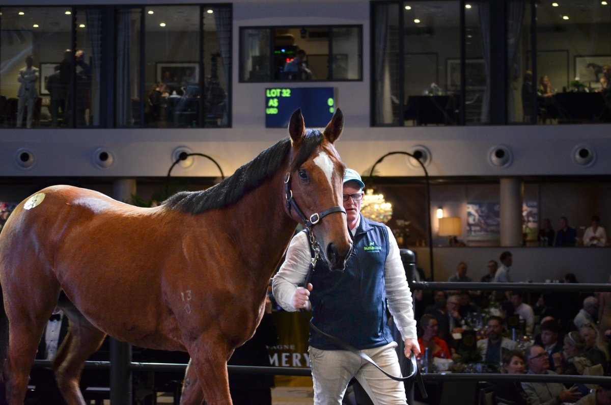 Alma Vale Thoroughbreds (@almavaletb) on Twitter photo Lot 32 - Augment (NZ) knocks down to the final bid of <a href="/BellRiver_BR/">Bell River</a> for $280,000 ๐ช
Best of luck with her ๐
#AlmaValeThoroughbreds Lot 32 - Augment (NZ) knocks down to the final bid of <a href="/BellRiver_BR/">Bell River</a> for $280,000 ๐ช
Best of luck with her ๐
#AlmaValeThoroughbreds
