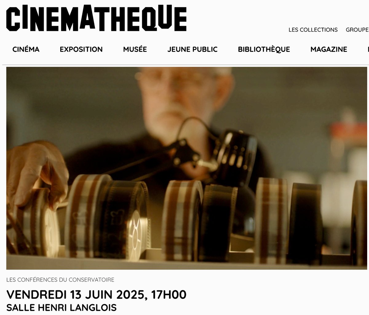 Walter Murch and <a href="/howardberry/">Howie Berry</a> with <a href="/MoviolaTheMovie/">Her Name Was Moviola</a> at <a href="/cinemathequefr/">La Cinémathèque</a> on 13th June 

<a href="/AgnesCPoirier/">Agnes C. Poirier</a> 

cinematheque.fr/seance/43382.h…