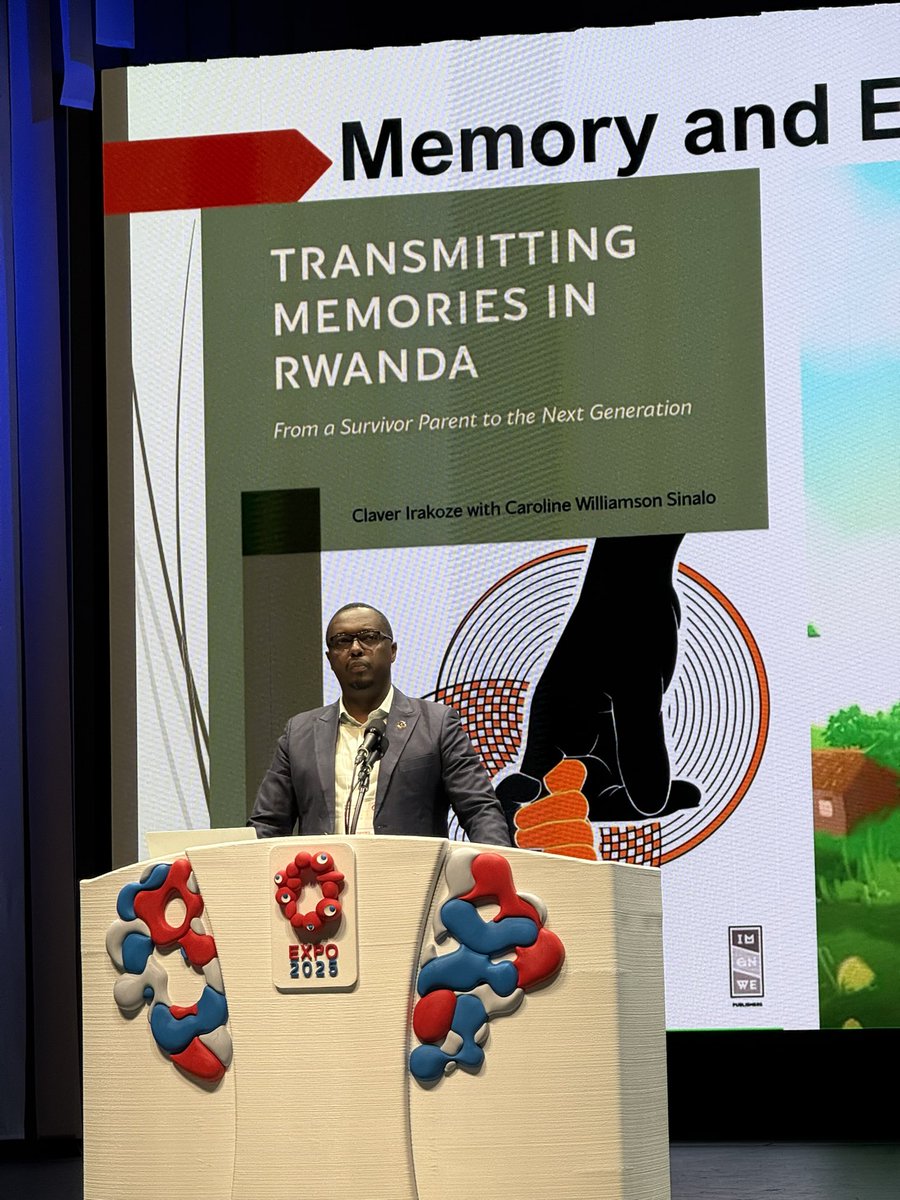 Rwanda at Osaka Expo, Kansai 2025 (@rwandaexpo2025) on Twitter photo “The genocide against the Tutsi is not just Rwanda’s tragedy. It’s a tragedy for all of us. This is why I am here today; to share, to remember, & to call on you to stand with Rwanda as we continue to rebuild.”
Mr. <a href="/ClaverIrakoze/">ℂ𝕝𝕒𝕧𝕖𝕣 𝕀𝕣𝕒𝕜𝕠𝕫𝕖</a> at <a href="/expo2025japan/">Expo 2025 Osaka Kansai</a>
#RwandaExpo2025 #Kwibuka31 “The genocide against the Tutsi is not just Rwanda’s tragedy. It’s a tragedy for all of us. This is why I am here today; to share, to remember, & to call on you to stand with Rwanda as we continue to rebuild.”
Mr. <a href="/ClaverIrakoze/">ℂ𝕝𝕒𝕧𝕖𝕣 𝕀𝕣𝕒𝕜𝕠𝕫𝕖</a> at <a href="/expo2025japan/">Expo 2025 Osaka Kansai</a>
#RwandaExpo2025 #Kwibuka31