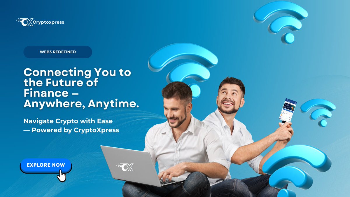 dollacrypt345's tweet image. 🚀 Connecting You to the Future of Finance - Anywhere, Anytime.

Welcome to the new era of financial freedom. With @crypto_xpress , we’re bringing @cryptocurrency to everyone, no matter where you are or when you need it. 🌍⏰

Let’s break it down in A 🧵
#CryptoXpress #Futureweb3
