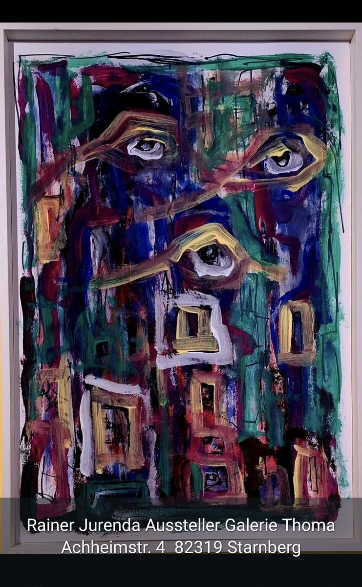 Rainer Jurenda Aussteller Galerie Thoma Achheimstr. 4  82319 Starnberg