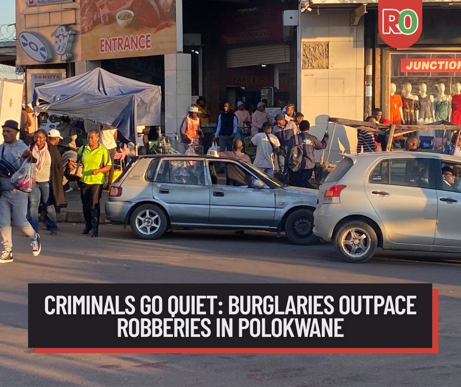 Recent arrests have revealed evolving tactics as a rise in business burglaries shows criminals in Polokwane favour quiet break-ins over violence. Read more 👉 shorturl.at/i6JlM