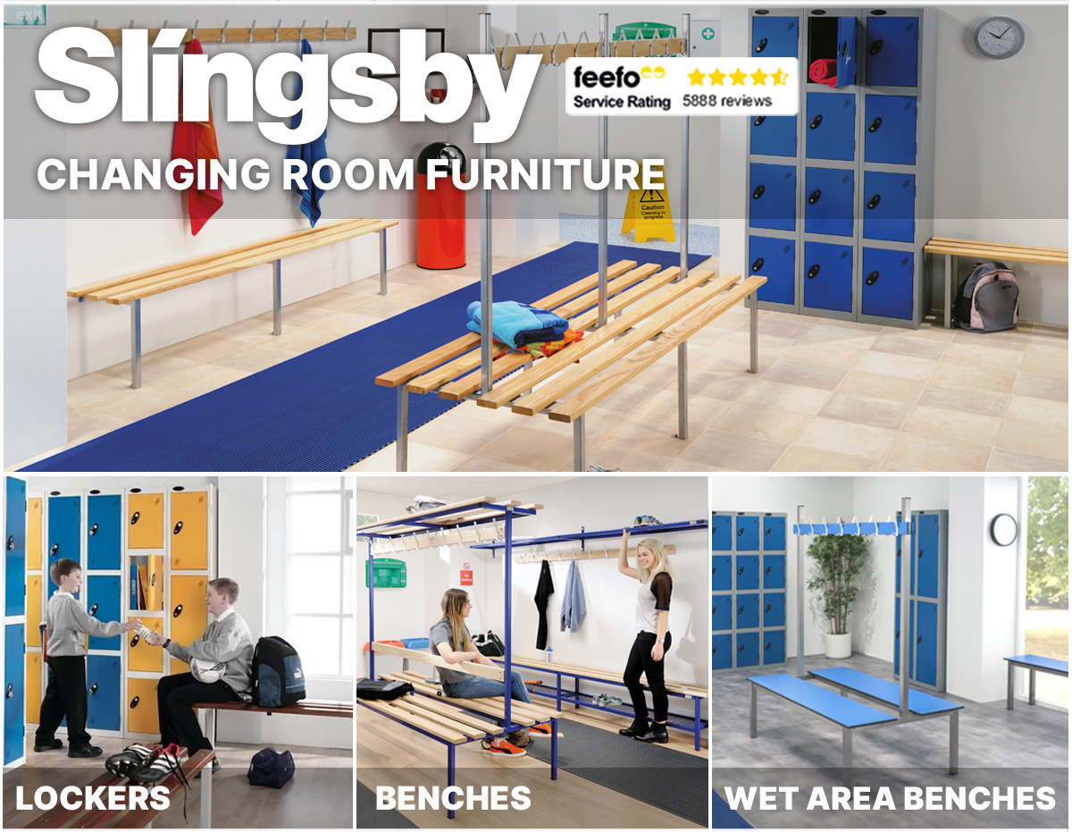 Refresh &amp; transform changing rooms with our wide variety of benches &amp; lockers. We offer a range of designs, sizes &amp; colours to suit your requirements 👉 tinyurl.com/2vpzc56b

#ChangingRoomFurniture #Benches #Lockers #GymBenches #SportsFacilitiy #FitnessSpace #Cloakroom