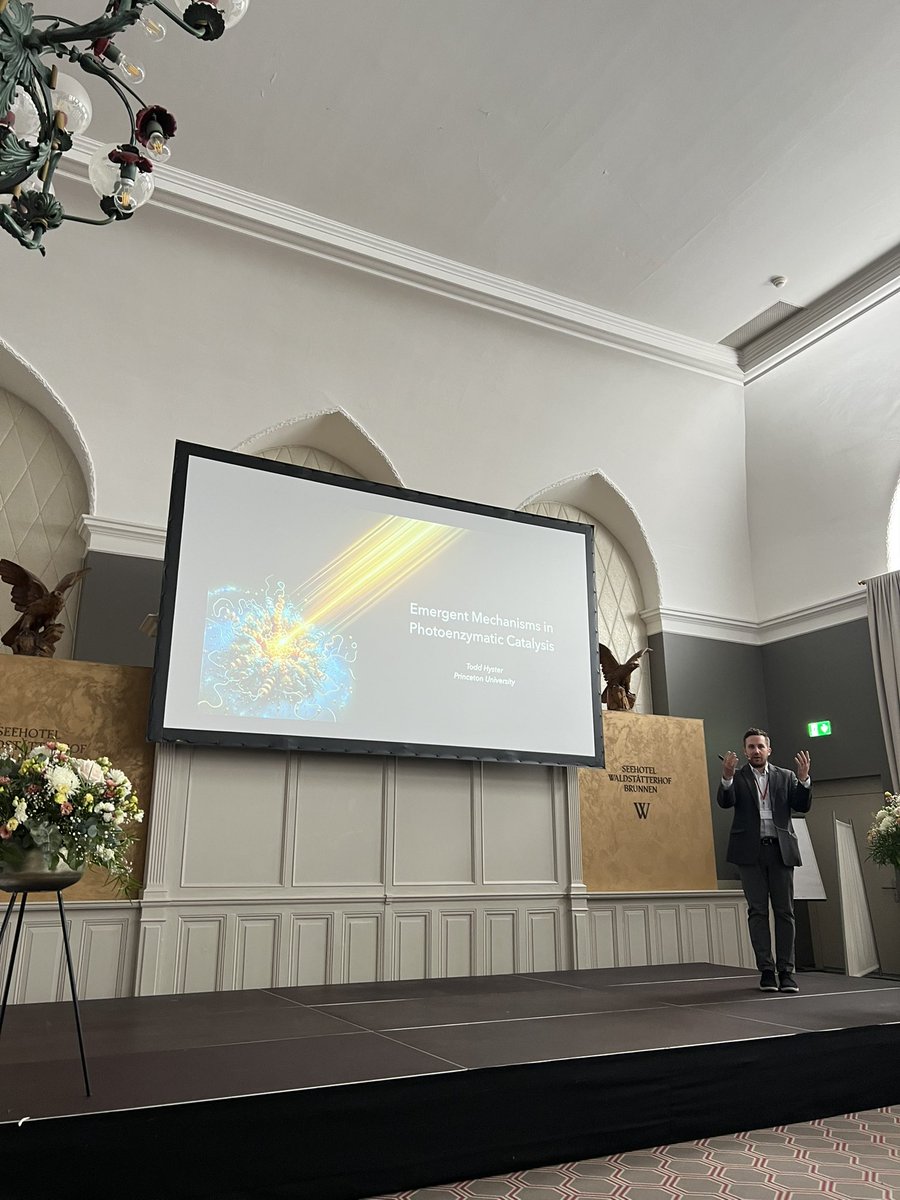 Karl Gademann (@karlgademann) on Twitter photo Final presentation at the Bürgenstock conference: Todd Hyster from <a href="/PrincetonChem/">Princeton Chemistry</a> #bc_scs25 Final presentation at the Bürgenstock conference: Todd Hyster from <a href="/PrincetonChem/">Princeton Chemistry</a> #bc_scs25