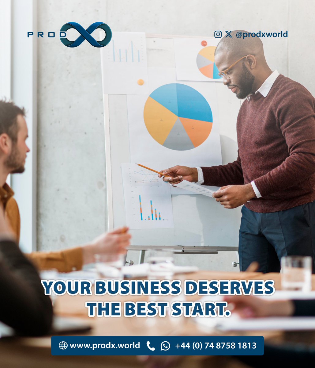 ProdxWorld's tweet photo. Your business deserves the best start. Let ProdX Business Builder set you on the path to success.  #EntrepreneurialSupport #ProdX https://t.co/8N0z02wsa2