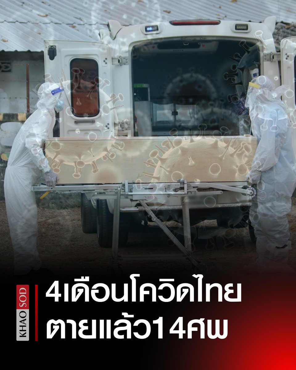 กรมควบคุมโรค เผย 4 เดือน #โควิดไทย ตายแล้ว 14 ศพ ป่วยสะสมกว่า 4.1 หมื่นราย ปีนี้จับตาสายพันธุ์ LP.8.1 ระบาดในหลายภูมิภาค พบหลบภูมิคุ้มกันได้ดี