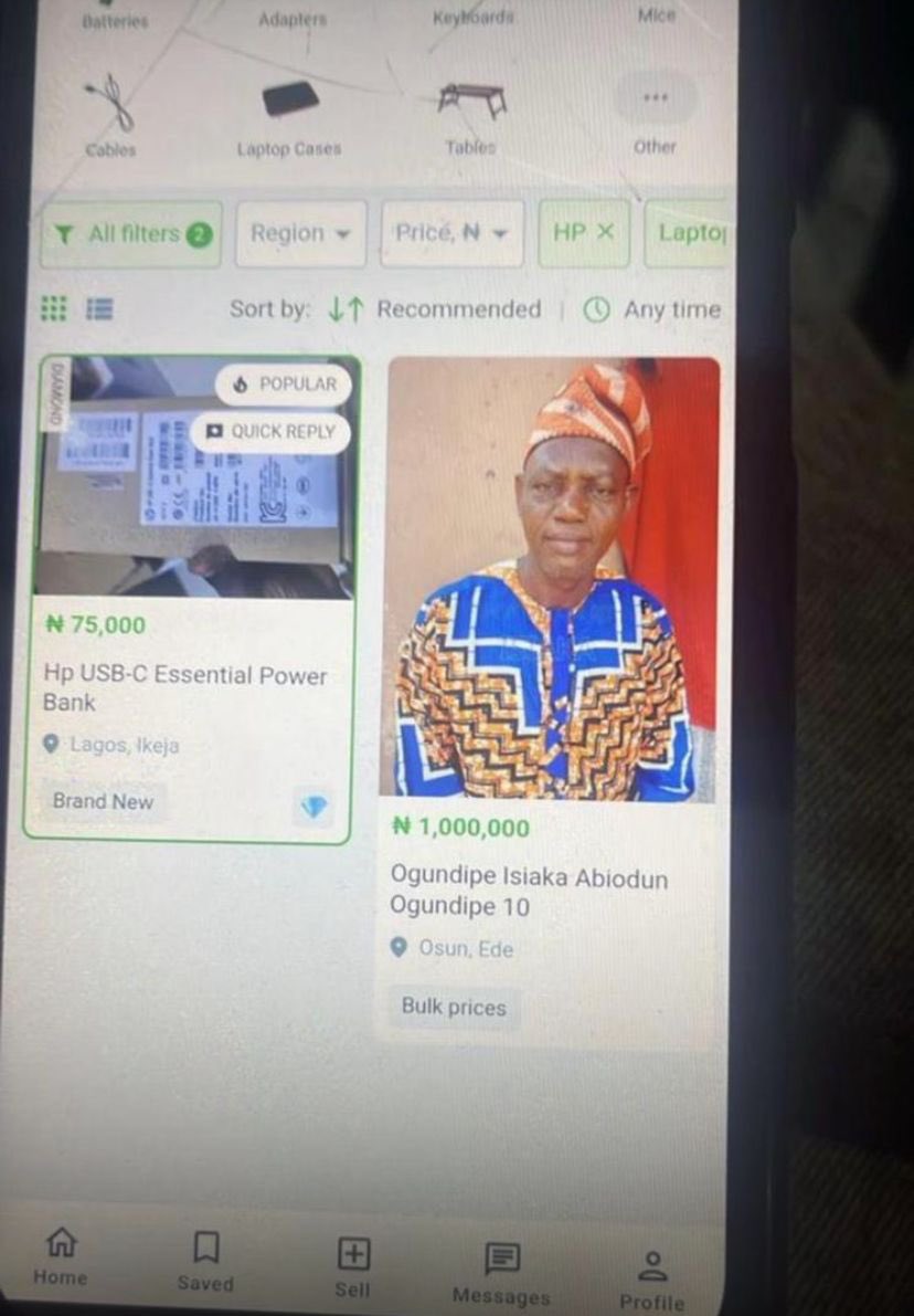 E get as hand go meet you, you go first put your papa for sale.😭