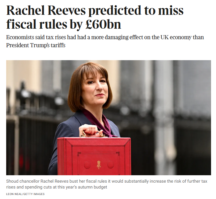 To put this into context, to close this gap would require an additional 9 percentage points on the basic rate of income tax

The only answer to the fiscal black hole - however big you think it is - is spending cuts