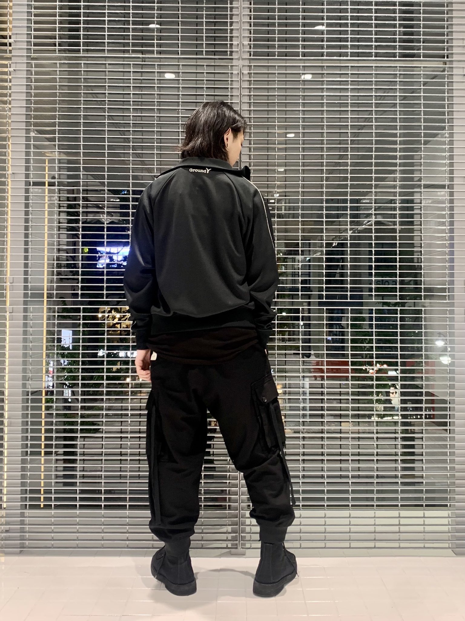 GroundY カーゴパンツブラック