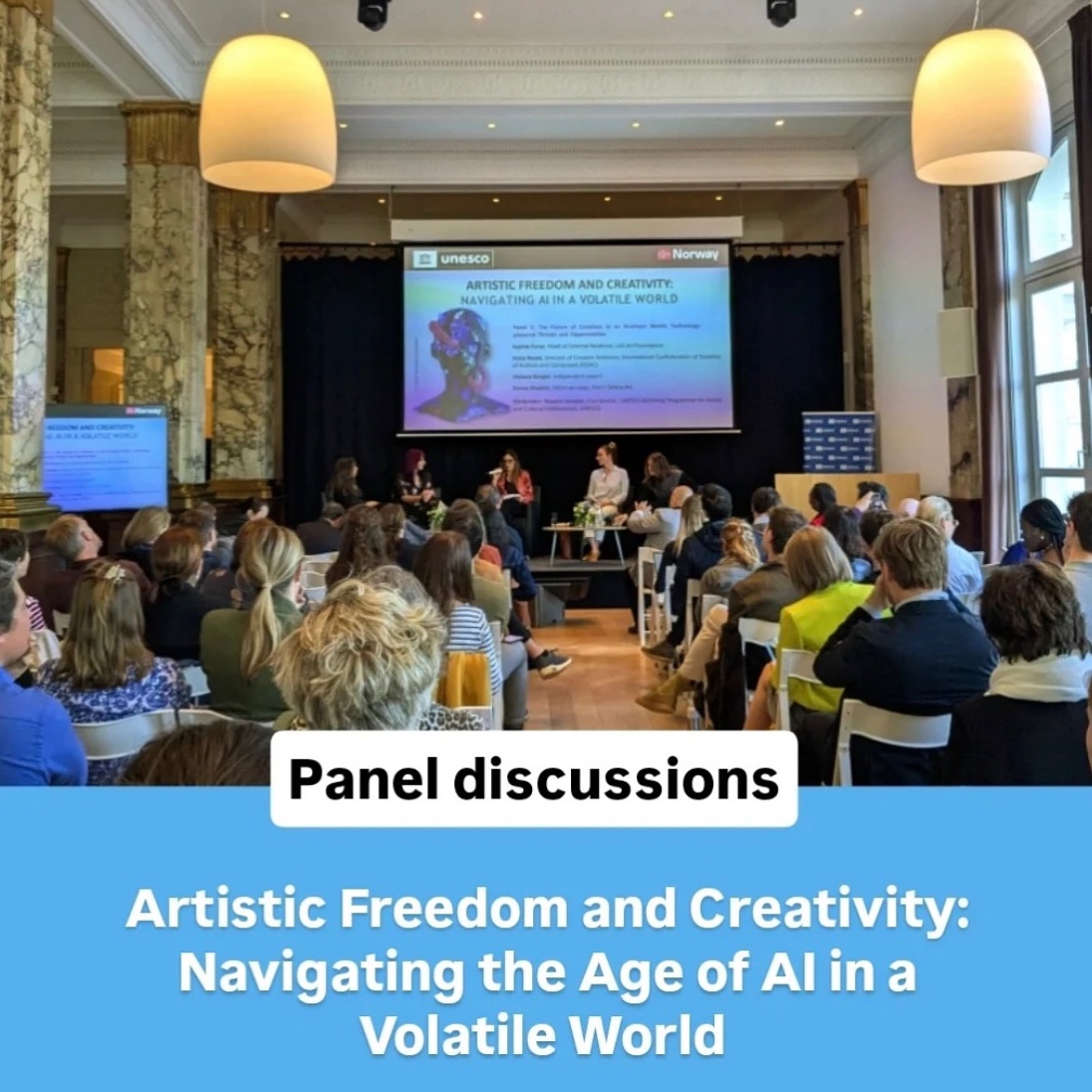 Thank you to <a href="/UNESCO/">UNESCO 🏛️ #Education #Sciences #Culture 🇺🇳</a> for inviting me to speak in Brussels on behalf of <a href="/CISACNews/">CISACNews</a> on all things AI and creativity. A very insightful afternoon of shared experience and expertise! Transparency is key. Keep the message going!

Photos © UNESCO/Didier Degen