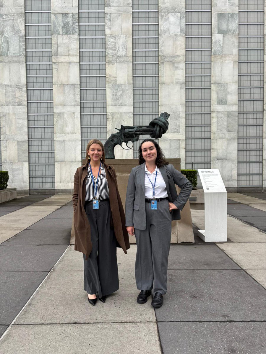 DDolzikova's tweet photo. Back from #NPTPrepCom with @marcasasc 🇺🇳
A productive few days in NYC for the @RUSI_org Proliferation and Nuclear Policy team! https://t.co/GZl7KyNOJp