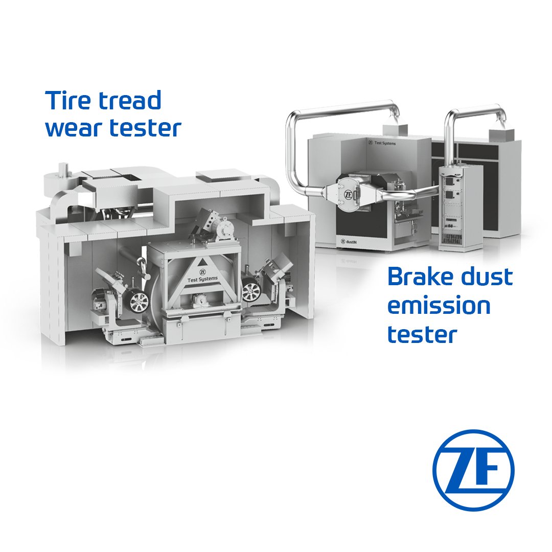 Ab 2026 gelten in der EU neue #Euro7 Emissionsnormen für #Neuwagen, inkl. Bremsen- und Reifenabrieb: ZF Test Systems bietet mit dustIN und T-Wear-Tester passende Lösungen. 

Mehr auf der #TestingExpo in Stuttgart, 20.-22. Mai, Halle 10, Stand 1630 oder ow.ly/ix4I50VMO5Z