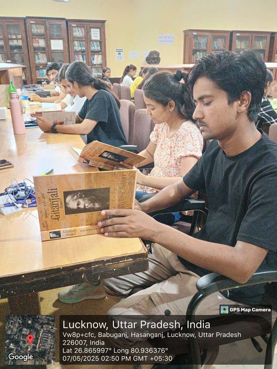 <a href="/TagoreOf/">Tagore Library, University of Lucknow</a> To mark the birth anniversary of Rabindranath Tagore, the Tagore Library organized a book reading session, featuring a curated collection of Tagore’s works made available in the library’s reading room to the students
