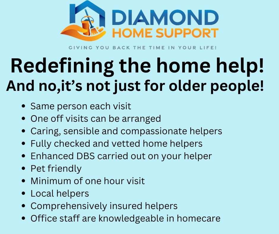 Introducing my new home helper service! 0800 0016151