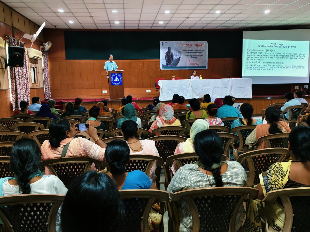 Jesuit Research and Development Society-DP (@jrds_dp) on Twitter photo On 1st May 2025, our partner <a href="/TheMAINIndia/">The MAIN India</a> organized an International Labour Day program at the Indian Social Institute, Lodhi Road. Around 150 participants came together to celebrate the contributions of workers and highlight the importance of labour rights and dignity. On 1st May 2025, our partner <a href="/TheMAINIndia/">The MAIN India</a> organized an International Labour Day program at the Indian Social Institute, Lodhi Road. Around 150 participants came together to celebrate the contributions of workers and highlight the importance of labour rights and dignity.