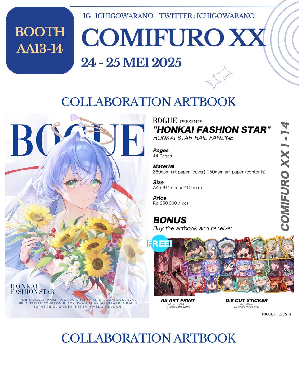 Honkai Star Rail Artbook Collaboration with many amazing artists!