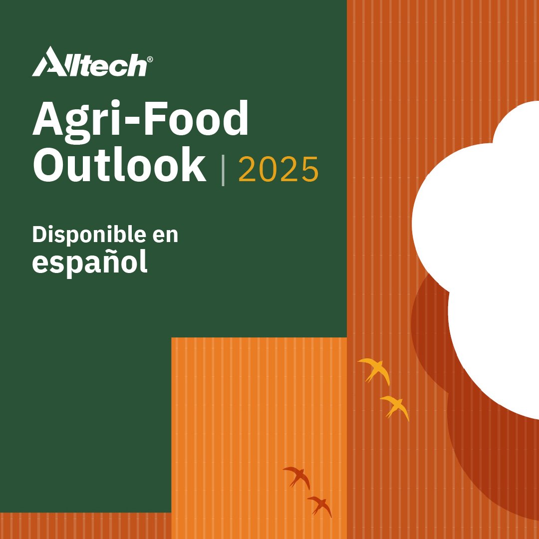 🆕 Desde <a href="/Alltech/">Alltech</a> compartimos los datos del informe #AgriFoodOutlook 2025, nuestra encuesta global sobre la producción de piensos.

 📈 Los datos recogidos en esta 14ªencuesta mundial anual señalan que la producción de piensos aumentó en 2024 un 1,2% hasta alcanzar los 1396