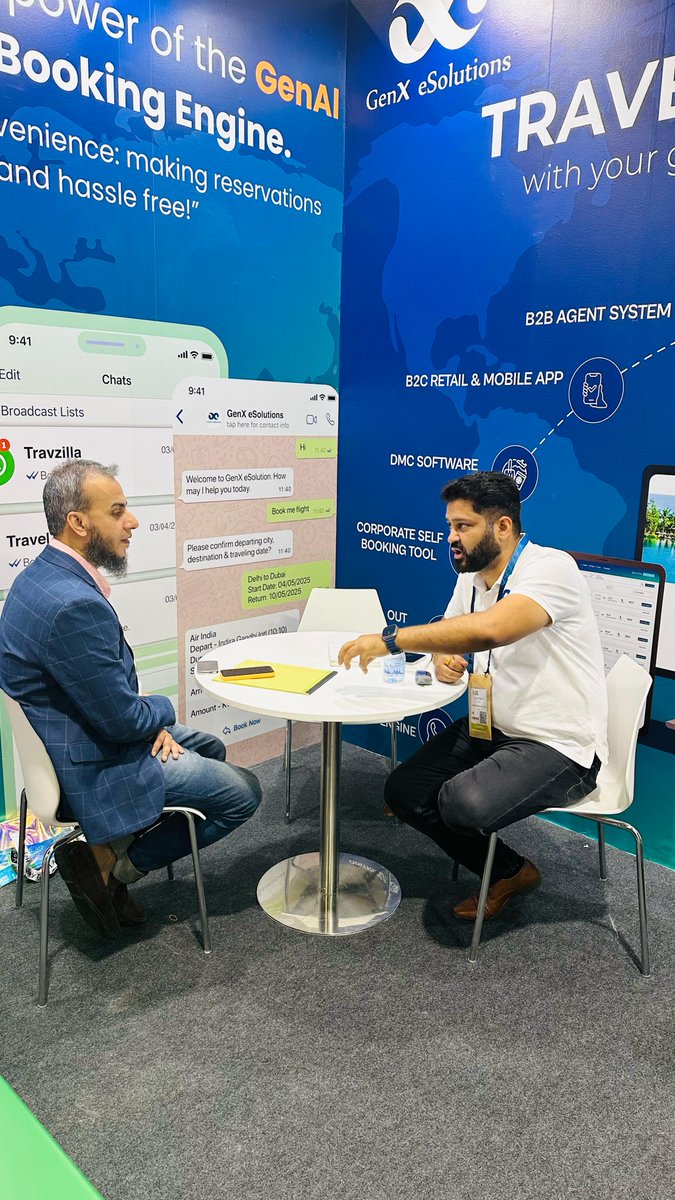 TravzillaPro's tweet photo. @ATMDubai 2025 was an inspiring and high-impact event for the global travel and tourism community, and a fantastic experience for the @GenXeSolutions team. Thank you to everyone who stopped by our booth, engaged with our team, and contributed to such a dynamic few days. https://t.co/3MtKcgPSUj