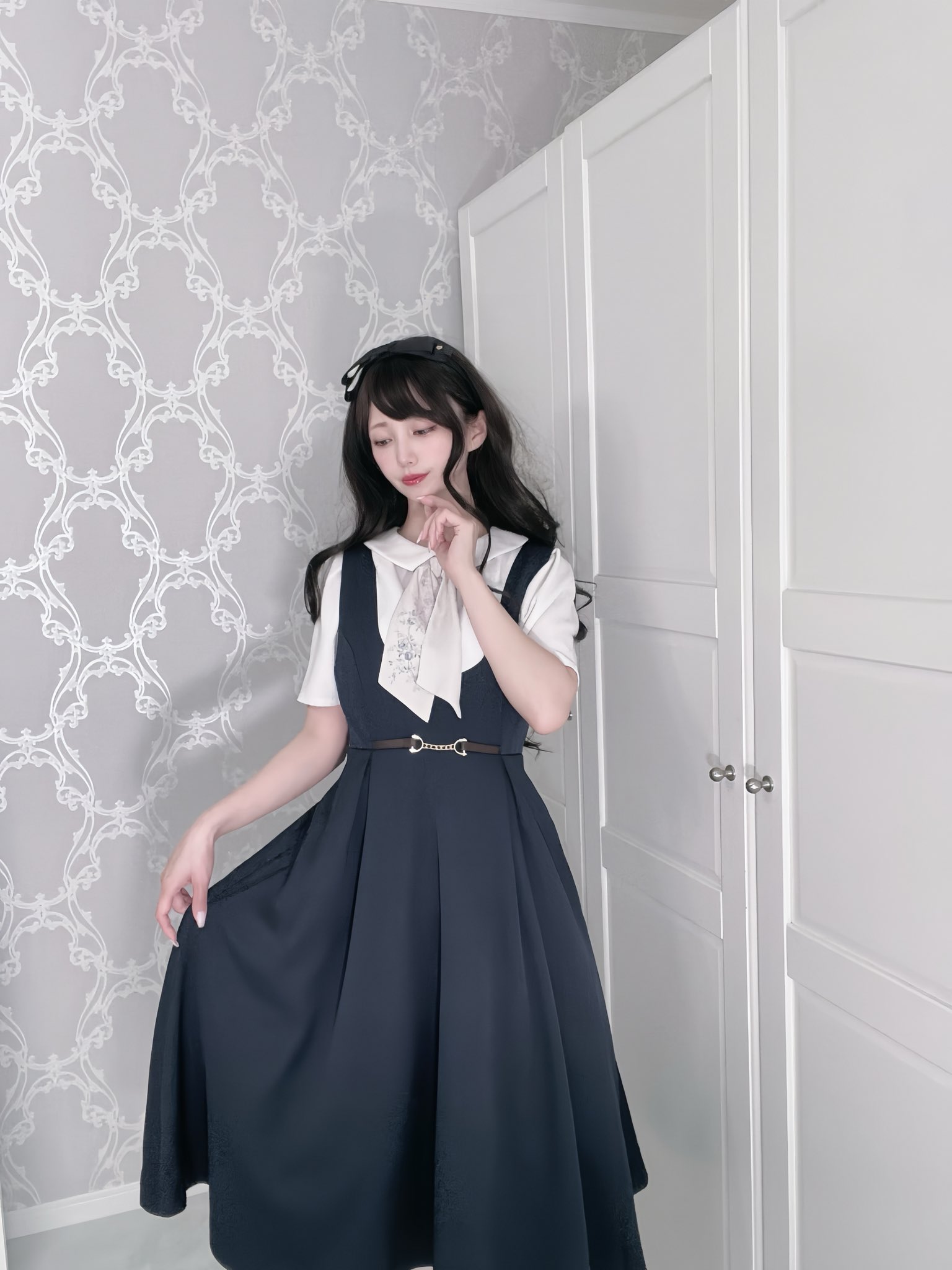 皆方由衣みなゆいしまむらジャンパースカートM