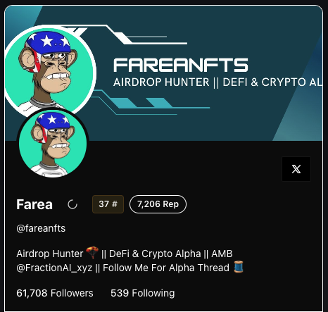 I am ranking 37 with more than 7,200 $REP.

Who wants some <a href="/GiveRep/">GiveRep</a>?

1 Like = you got $REP
1 Comment = you got $REP
1 Retweet = you got $REP

Folks, starting Repping with <a href="/Scallop_io/">Scallop</a> now to see yourself at the top. #SuiNetwork