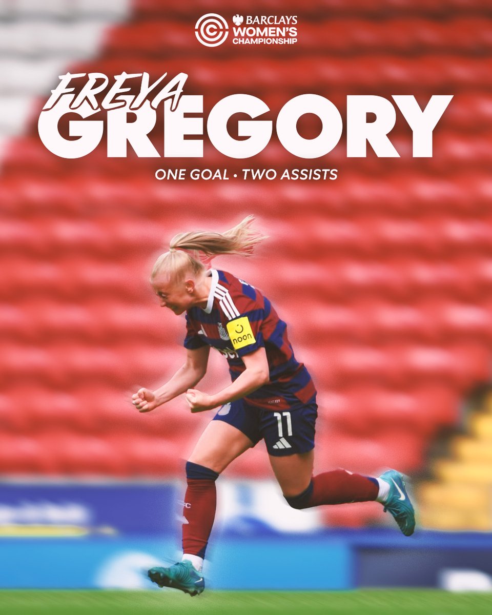 Standout star in the final game of the season 🌟

#BarclaysWC <a href="/NUFCWomen/">Newcastle United Women</a>