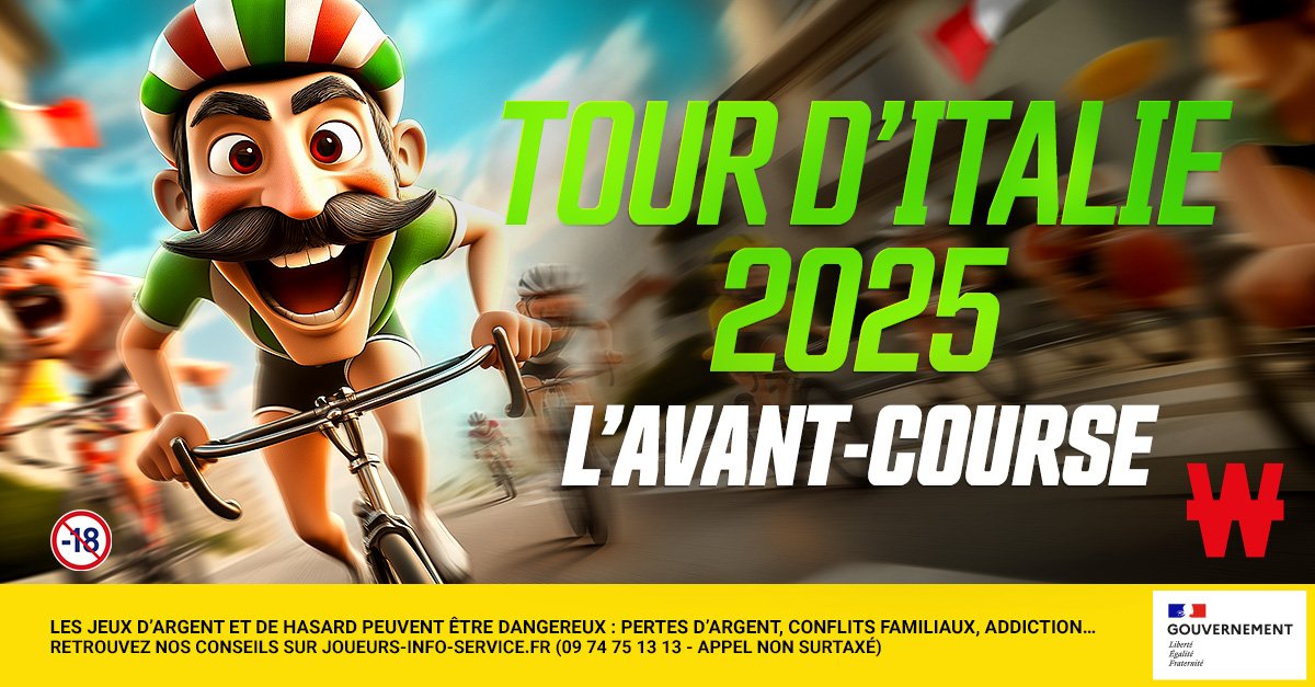 Premier grand tour de la saison cycliste, le Tour d’Italie est très attendu et démarre ce vendredi. 🇮🇹 

Parcours, cotes, programme TV : voici tout ce que vous devez savoir avant de placer vos paris. 🚴‍♂️

👉 winamax.fr/news_tour-dita…
