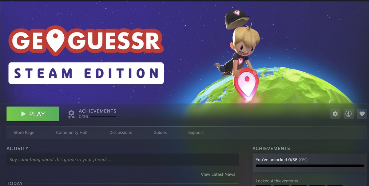 GEOGUESSR IS NOW ON <a href="/Steam/">Steam</a> 🫨