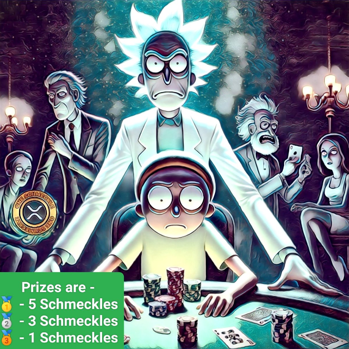 L ē b (@lllleeeebbbb) on Twitter photo Greetings amazing humans!
WHAT:
SCHMECKLES NFTs Holder's Poker
WHERE:
<a href="/Schmeckles_XRPL/">Schmeckles</a> discord
WHEN:
May 10, 2025 - 6:30 AM PHT
Any Schmeckles issued NFTs are eligible to join.
Get your SCHMECKLES NFTs here:
linktr.ee/schmecklesNFTs Greetings amazing humans!
WHAT:
SCHMECKLES NFTs Holder's Poker
WHERE:
<a href="/Schmeckles_XRPL/">Schmeckles</a> discord
WHEN:
May 10, 2025 - 6:30 AM PHT
Any Schmeckles issued NFTs are eligible to join.
Get your SCHMECKLES NFTs here:
linktr.ee/schmecklesNFTs