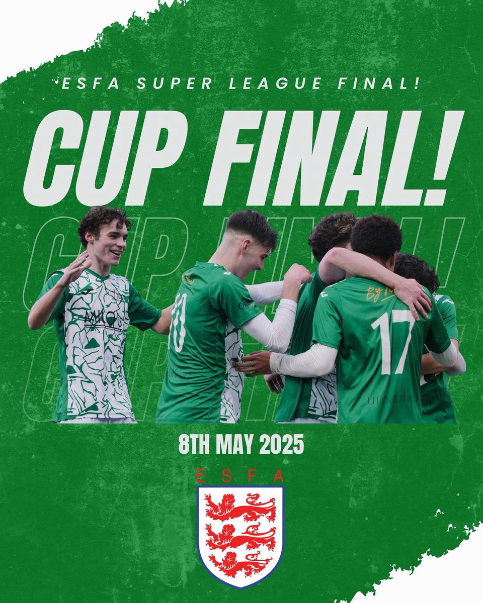 Newmanfootballacademy (@cncsfootball) on Twitter photo IT’S HERE! 🤩
Today’s the day! Our ESFA Super League National Cup Final is finally upon us 🔥
We’ve put in the work, the preparations are complete, and now it’s time to leave it all on the pitch.
17:00 KO
Live stream link to follow..
<a href="/SchoolsFootball/">English Schools' Football Association</a>
<a href="/NewmanCollege_/">Newman College</a> IT’S HERE! 🤩
Today’s the day! Our ESFA Super League National Cup Final is finally upon us 🔥
We’ve put in the work, the preparations are complete, and now it’s time to leave it all on the pitch.
17:00 KO
Live stream link to follow..
<a href="/SchoolsFootball/">English Schools' Football Association</a>
<a href="/NewmanCollege_/">Newman College</a>