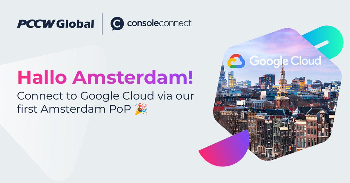 Console Connect (@consoleconnect) on Twitter photo Connect to <a href="/GoogleCloudTech/">Google Cloud Tech</a>'s Amsterdam region via #ConsoleConnect 🇳🇱! Amsterdam is now the 37th interconnected Google Cloud Zone. Create private, redundant connections to #GoogleCloud, bypassing the public internet. Learn more: eu1.hubs.ly/H0jVN720 Connect to <a href="/GoogleCloudTech/">Google Cloud Tech</a>'s Amsterdam region via #ConsoleConnect 🇳🇱! Amsterdam is now the 37th interconnected Google Cloud Zone. Create private, redundant connections to #GoogleCloud, bypassing the public internet. Learn more: eu1.hubs.ly/H0jVN720