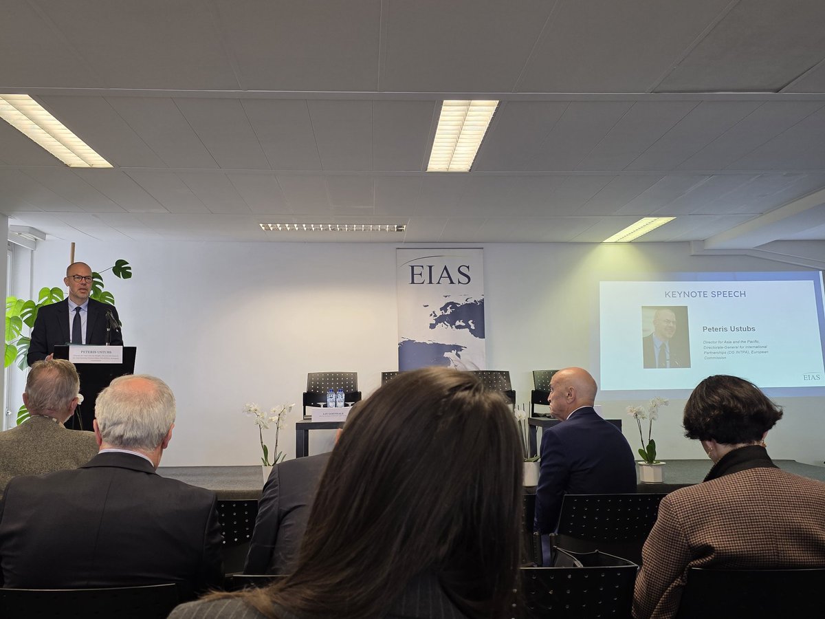 Taleha Hasanli (@talehahasanli) on Twitter photo Keynote speeches by <a href="/PeterisUstubs/">Peteris Ustubs</a> and <a href="/GertJanEU/">Gert Jan Koopman</a>, a presentation of <a href="/AlatFEZ/">Alat Free Economic Zone</a>, and a panel discussion on the economic significance of the Caspian ports as important connectors between Asia and Europe otganized by <a href="/EIASBrussels/">EIAS</a> Keynote speeches by <a href="/PeterisUstubs/">Peteris Ustubs</a> and <a href="/GertJanEU/">Gert Jan Koopman</a>, a presentation of <a href="/AlatFEZ/">Alat Free Economic Zone</a>, and a panel discussion on the economic significance of the Caspian ports as important connectors between Asia and Europe otganized by <a href="/EIASBrussels/">EIAS</a>