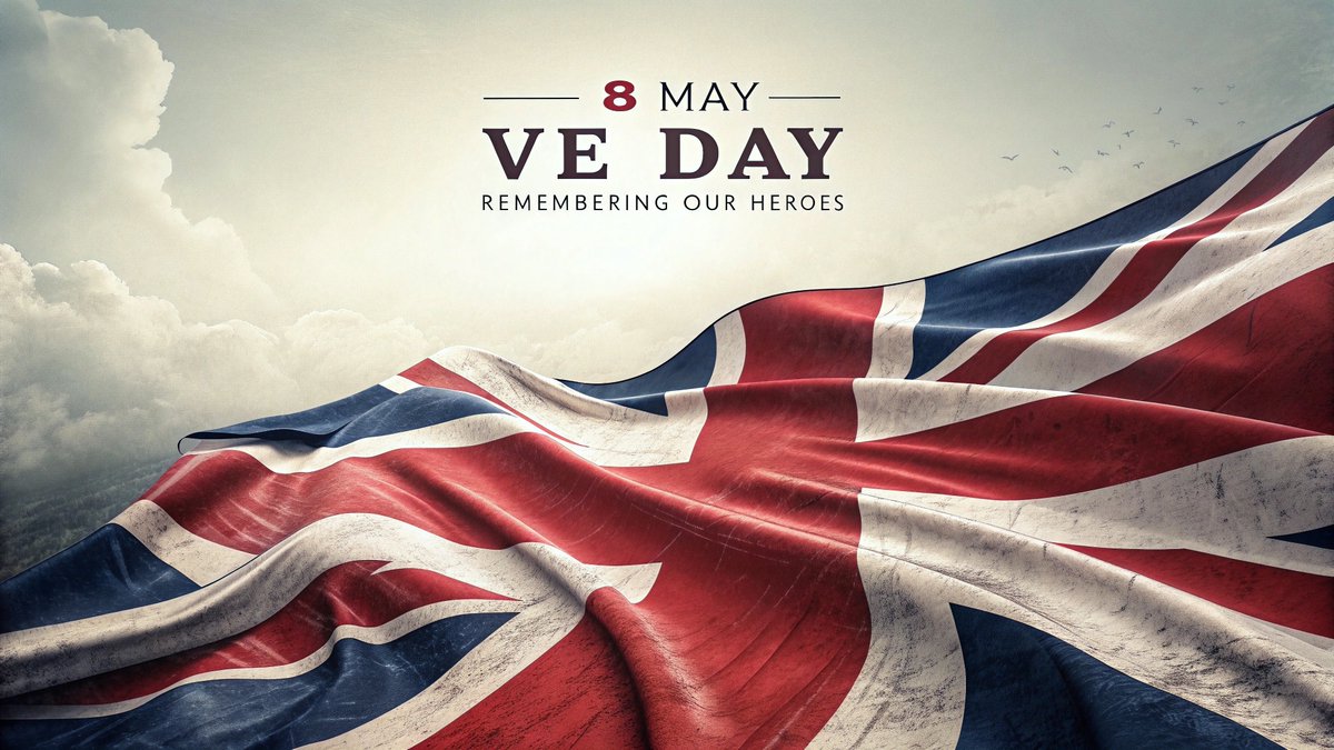 Victory in Europe was declared on 8 May 1945.

This historic occasion will be marked by joy as well as reflection regarding the cost of that peace and is an opportunity to honour the past and look to the future with hopefulness.

bit.ly/4ddVHvq