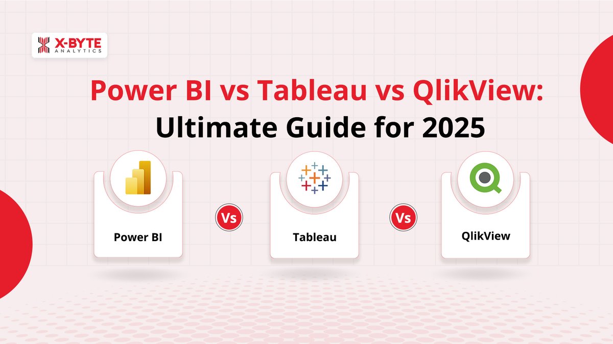 XByteAnalytics's tweet image. Power BI vs Tableau vs QlikView, which BI tool is right for 2025? Our ultimate guide breaks it all down! 

Make smarter data decisions with expert insights.

Read more: tinyurl.com/39hw8ne6
 
#TableauConsulting #PowerBI #BItools #DataVisualization #XbyteAnalytics #Analytics