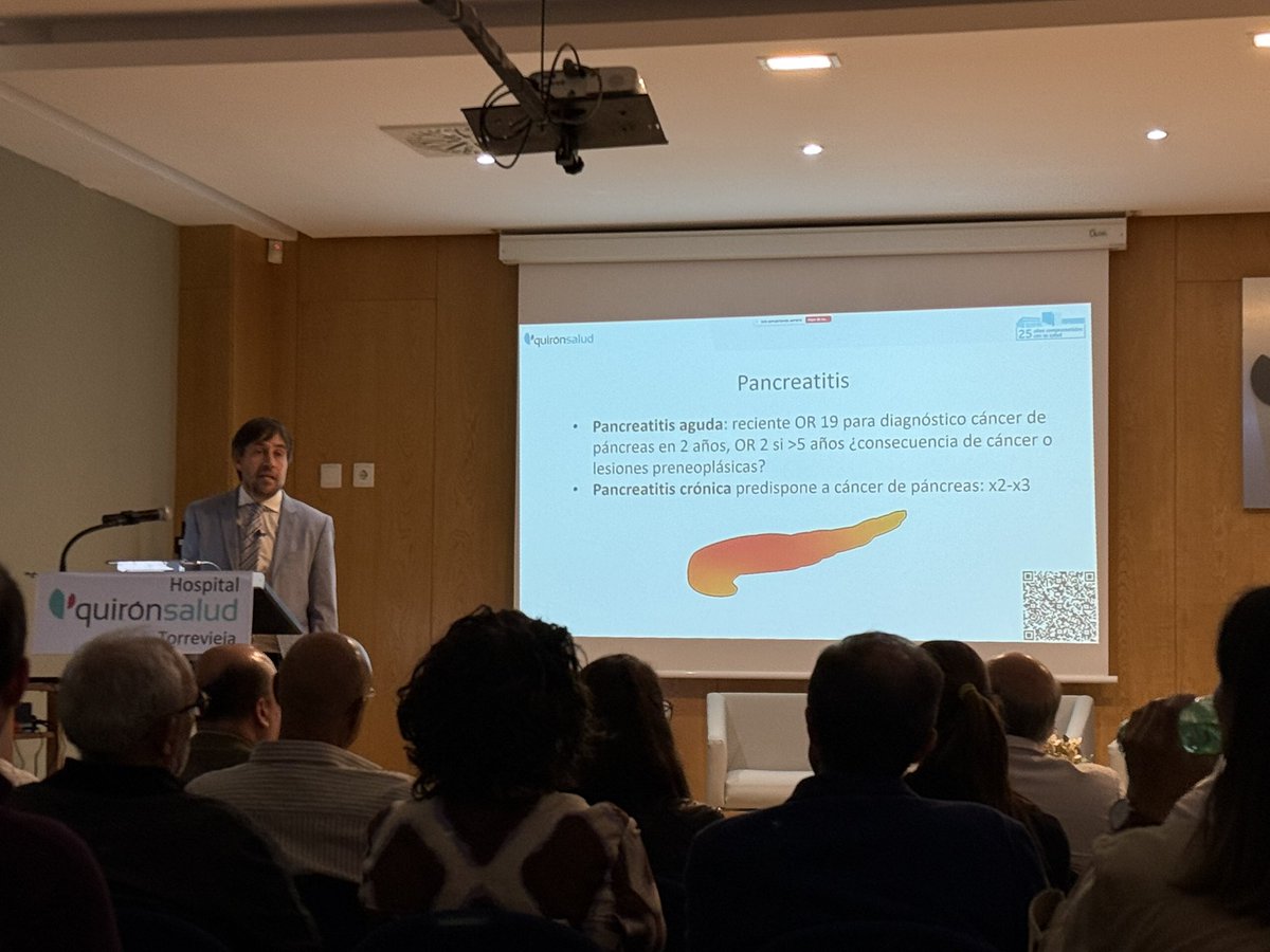Cirugía General Quiron Salud Torrevieja (@cirugiaqst) on Twitter photo 📌 ¡Seguimos!
Ahora con el Dr. de Madaria discutiendo sobre el diagnóstico precoz del cáncer de páncreas.
<a href="/quironsalud/">quirónsalud</a> 📌 ¡Seguimos!
Ahora con el Dr. de Madaria discutiendo sobre el diagnóstico precoz del cáncer de páncreas.
<a href="/quironsalud/">quirónsalud</a>