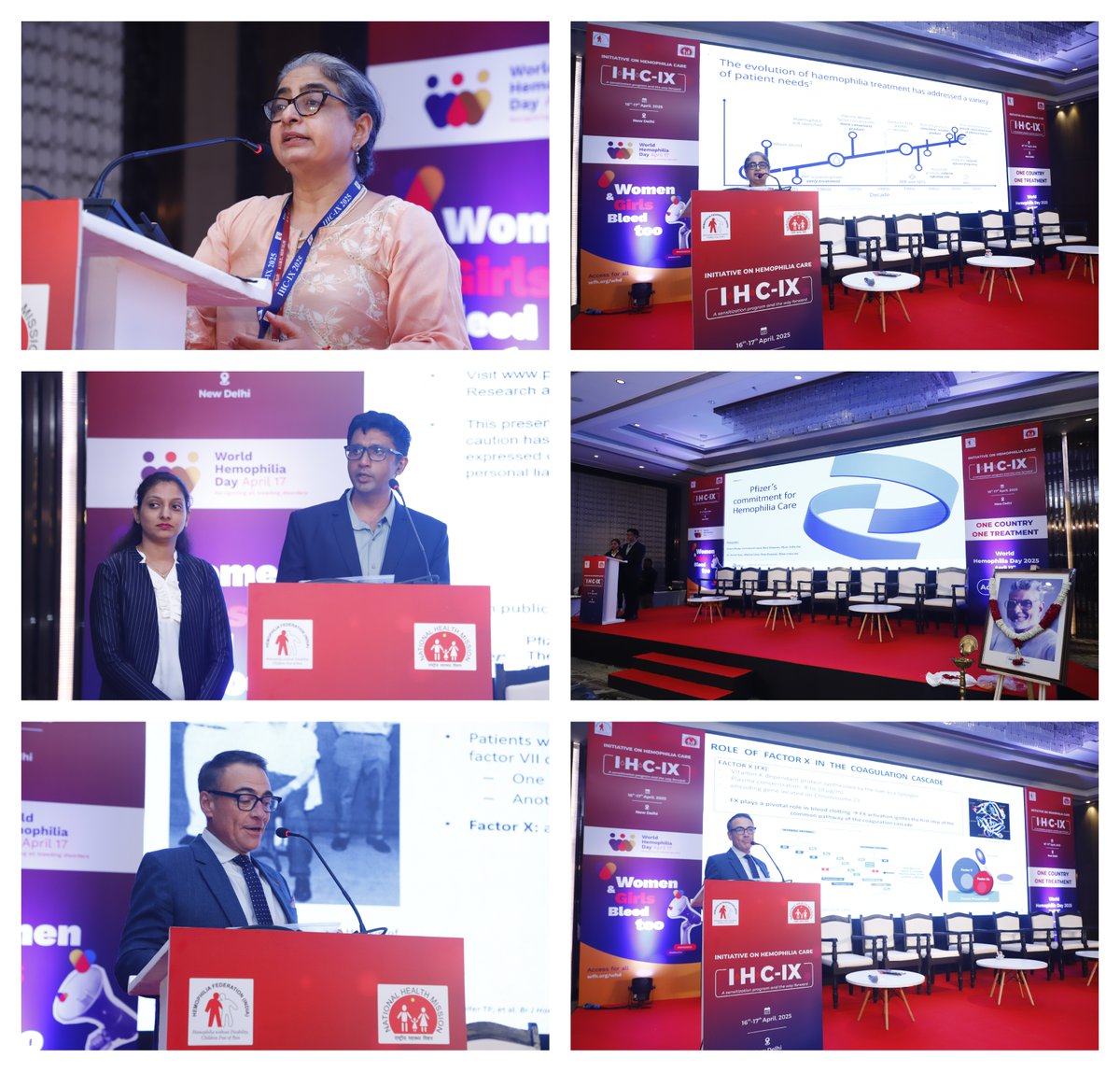 HemoIndia's tweet image. 🩸 Initiative on Hemophilia Care – IX

🎤 Industry Symposium

Speakers: Dr. Tulika Seth, Dr. Hitesh Muley, Dr. Komal Kaur, Dr. Steven K. Austin

Exploring unmet needs, innovative therapies &amp;amp; targeted treatments for rare bleeding disorders.

#IHCIX #PharmaInnovation #AccessForAll