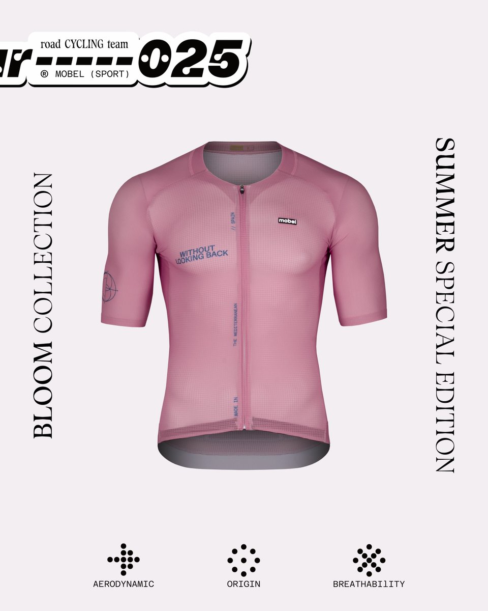 💥Edición especial Bloom; Más que un maillot: una declaración de identidad sobre dos ruedas. Tejidos transpirables y súper confortables con un diseño rebelde y auténtico para toda nuestra comunidad ciclista.
10% de descuento por oferta de lanzamiento en mobelsport.com/tienda/colecci…