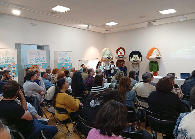 Os Bolechas participan en Lugo na 4.ª edición “Da Escola á Granxa”. O programa da área de Rural da Vicepresidencia Deputación de Lugo incluirá + de 200 actividades formativas nas que participarán + de 7.000 alumnos e alumnas de infantil e primaria 
👉osbolechas.gal/noticia.php?id…