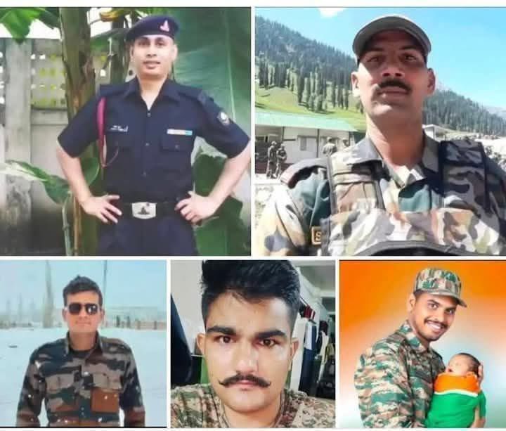 ಜಮ್ಮು ಮತ್ತು ಕಾಶ್ಮೀರದ IND-PAK ಗಡಿಯಲ್ಲಿ ಎರಡೂ ಕಡೆಯಿಂದ ನಡೆದ ಗುಂಡಿನ ದಾಳಿಯಲ್ಲಿ ಐವರು ಧೈರ್ಯಶಾಲಿ ಭಾರತೀಯ ಸೇನಾ ಸೈನಿಕರು ಹುತಾತ್ಮರಾಗಿರುವುದು ನೋವಿನ ವಿಚಾರ. 

ಹುತಾತ್ಮರ ಆತ್ಮಕ್ಕೆ ಶಾಂತಿ ಸಿಗಲೆಂದು ಪ್ರಾರ್ಥಿಸೋಣ.
